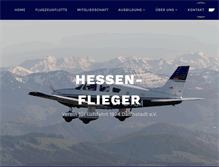 Tablet Screenshot of hessen-flieger.org